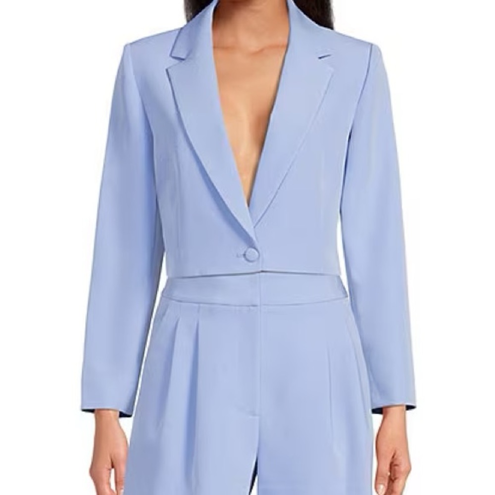 Light blue suit